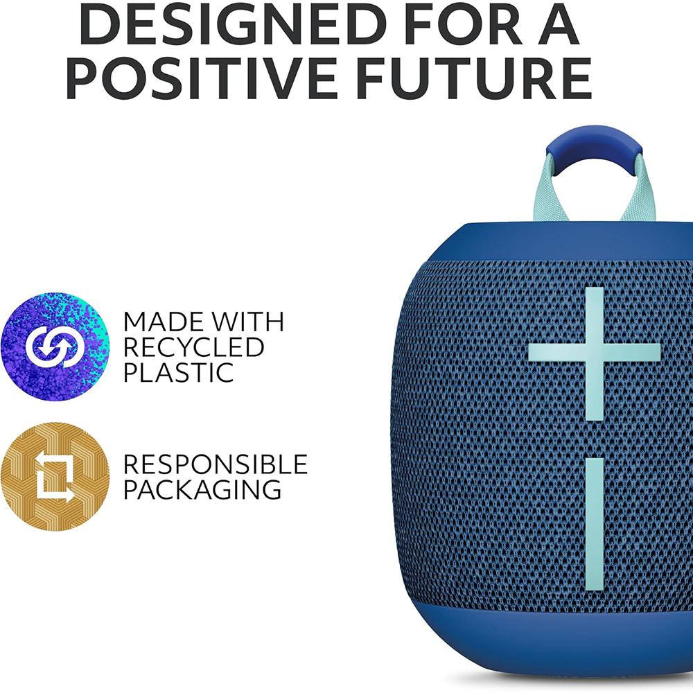 Ultimate Ears WONDERBOOM 4 Wireless Bluetooth Speaker, Cobalt Blue (984-001877)
