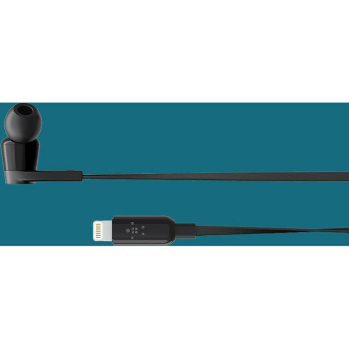 Belkin SOUNDFORM Wired Earbuds with Lightning Connector - G3H0001btBLK