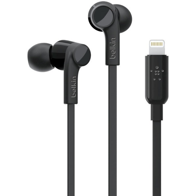 Belkin SOUNDFORM Wired Earbuds with Lightning Connector - G3H0001btBLK