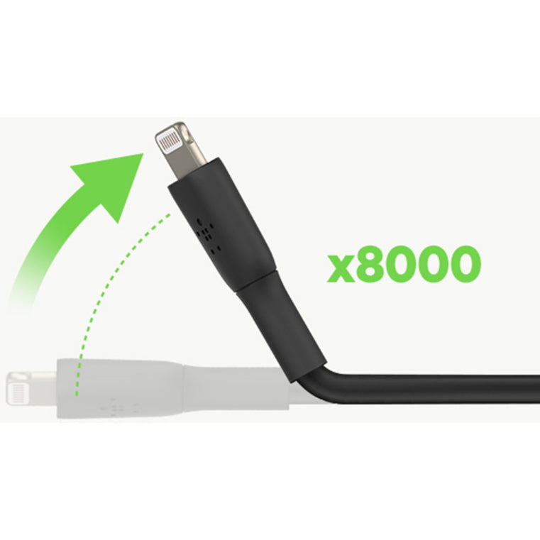 Belkin BoostCharge Lightning to USB-A Cable (1 meter / 3.3 foot, Black) - CAA001bt1MBK