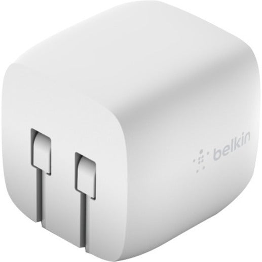 Belkin BoostCharge 30W USB-C GaN Wall Charger (USB-C Cable included) - Power Adapter - WCH001dq1MWH-B6