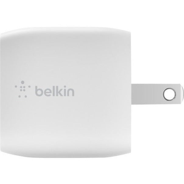 Belkin BoostCharge 30W USB-C GaN Wall Charger (USB-C Cable included) - Power Adapter - WCH001dq1MWH-B6