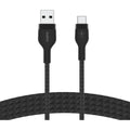 Belkin Boostcharge Pro Flex - USB-C cable - USB-C to USB-A - (1 meter /3.3 foot) - CAB010bt1MBK