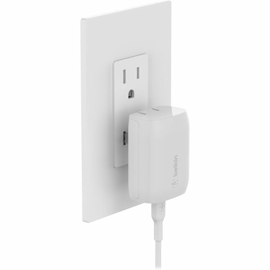 Belkin BoostCharge USB-C&reg; Wall Charger 20W - Power Adapter - WCA006DQWH