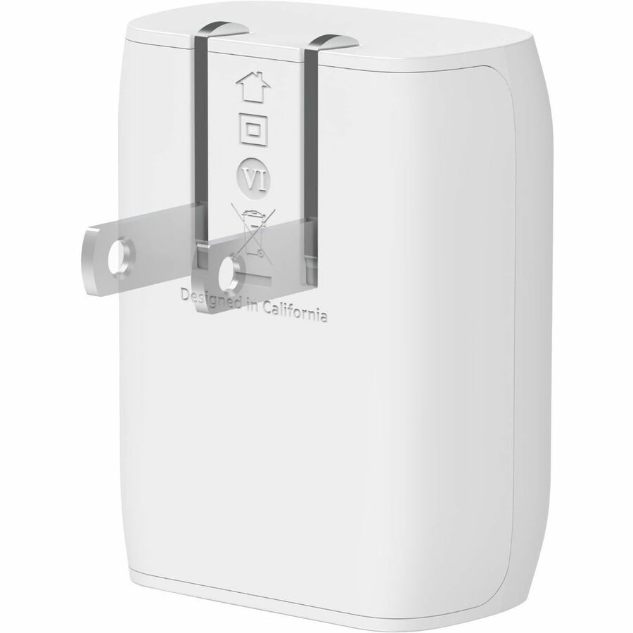 Belkin BoostCharge USB-C Wall Charger 20W (USB-C Cable with Lightning Connector included) - Power Adapter - WCA006DQ1MWH-B5