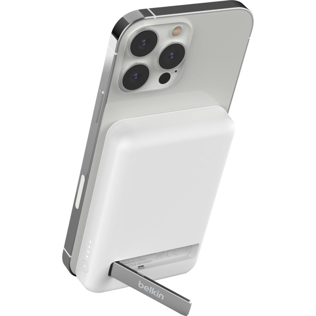 Belkin BoostCharge Magnetic Wireless Power Bank 5K + Stand - BPD004BTWT