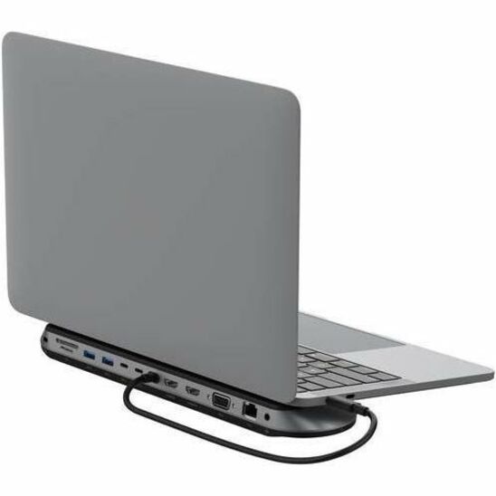 Belkin 11-in-1 Universal USB-C Docking Station - USB 3.2 - 10 Gbps - 100W - 2xHDMI, 1xVGA, 2xUSB-A, 1xUSB-C - Grey - INC014btSGY