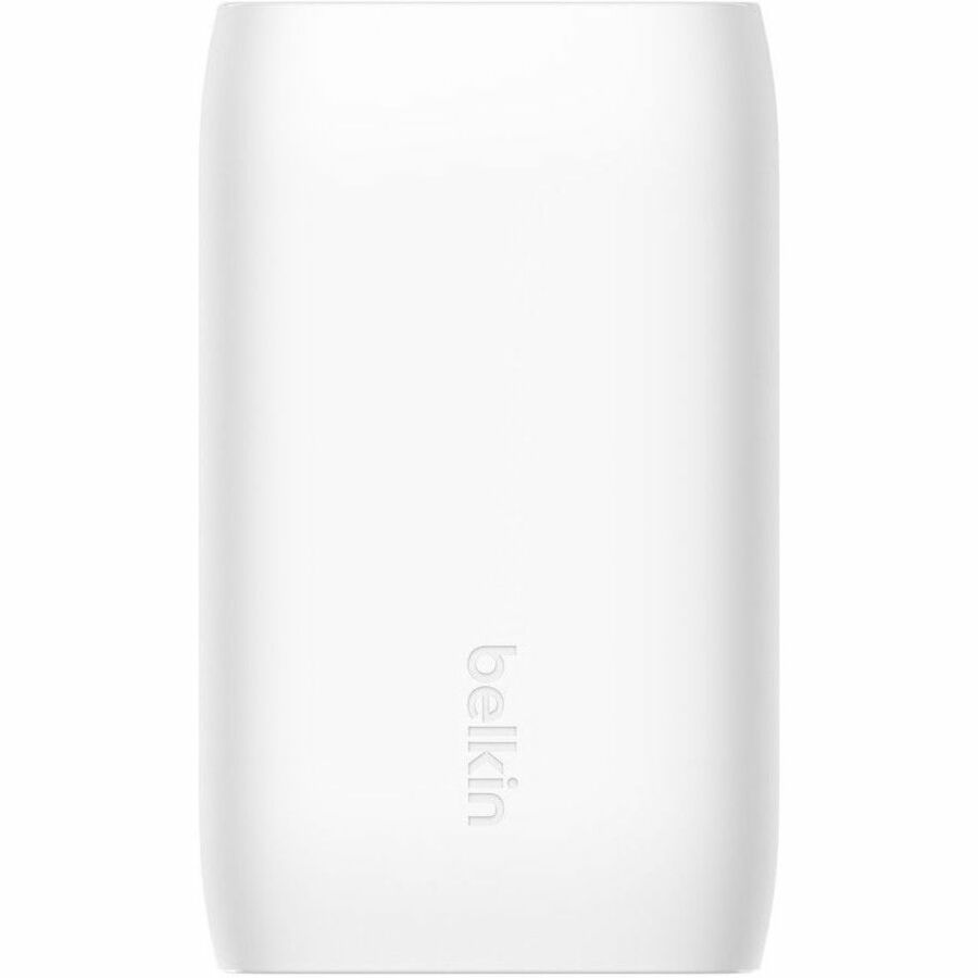 Belkin 67W Portable 3-Port USB-C Wall Charger - 3xUSB-C (67W Total) - Fast Charging - Power Adapter - White - WCC002DQWH