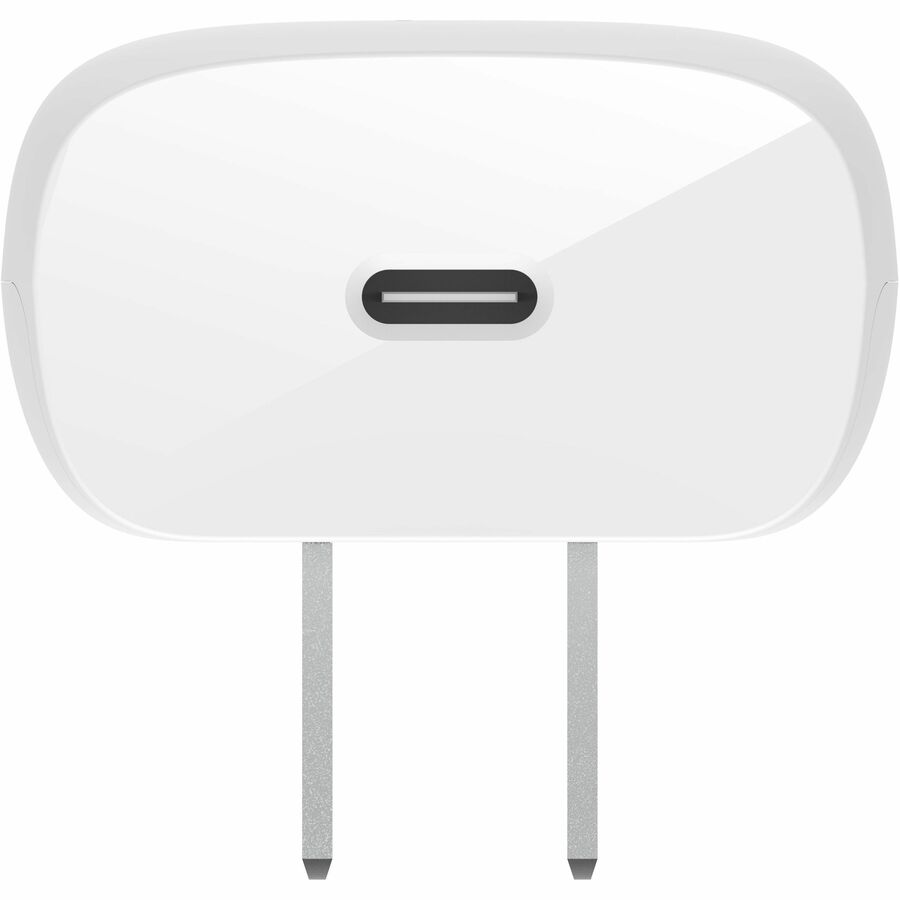 Belkin 30W Portable USB-C Wall Charger - 1xUSB-C (30W) - Fast Charge - Power Adapter - White - BBC007-WH