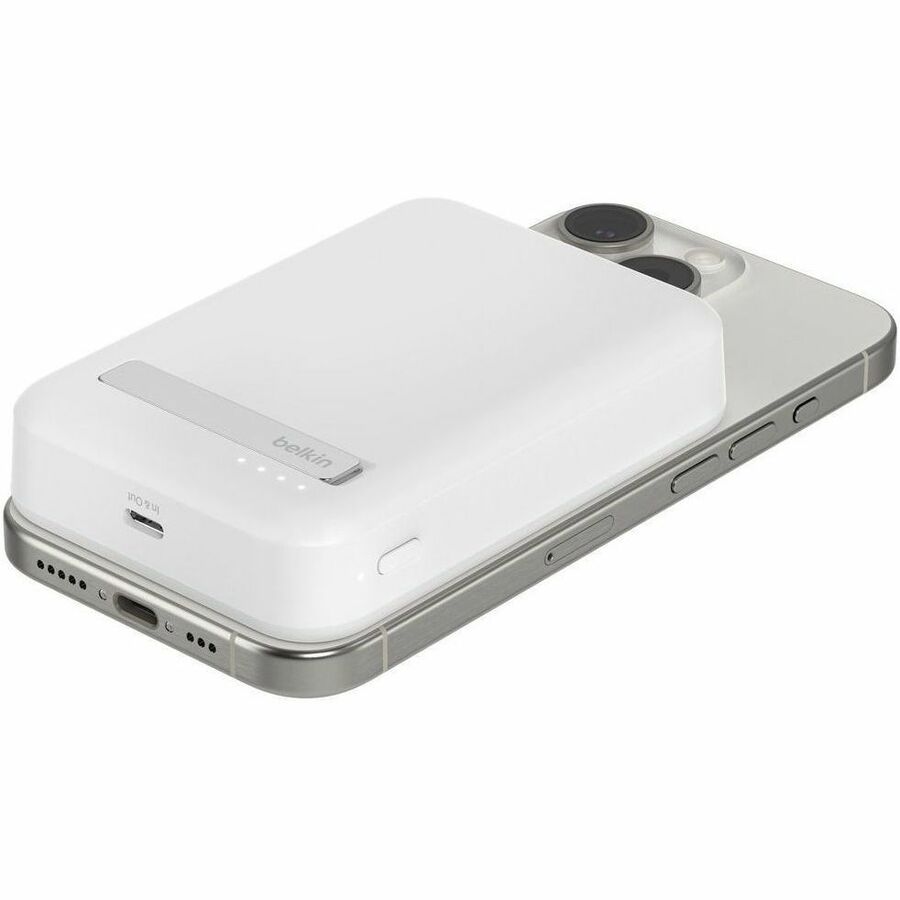 Belkin BoostCharge Pro Magnetic Power Bank with Qi2 15W 10K - BPD008btWH
