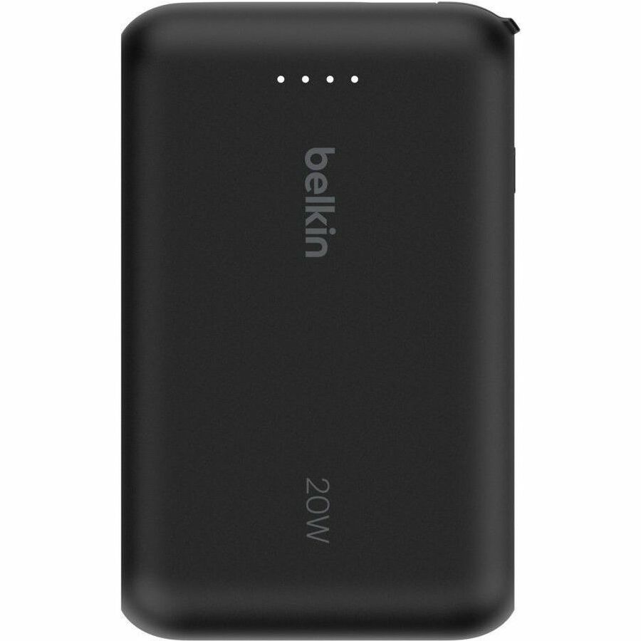 Belkin BoostCharge Power Bank 10K With Integrated Cable - BPB021fqBK