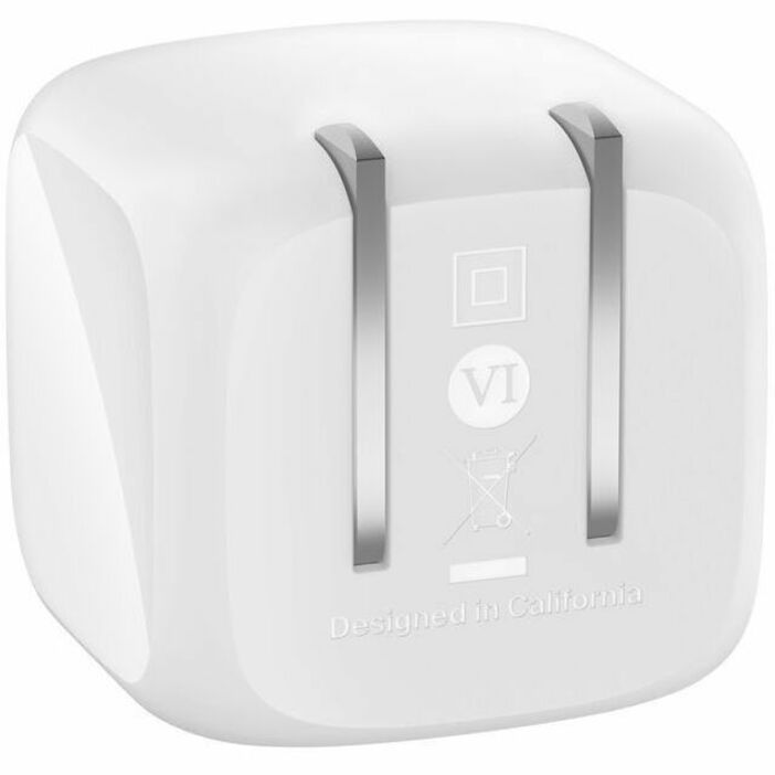 Belkin 30W Portable USB-C Wall Charger - 1xUSB-C (30W) - Fast Charge - Power Adapter w/ USB-C to USB-C Cable - White - WCA008DQ1MWH-B6