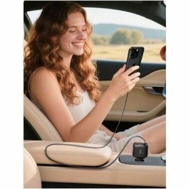 Belkin BoostCharge Retractable Car Charger 75W - CCC001fqBK