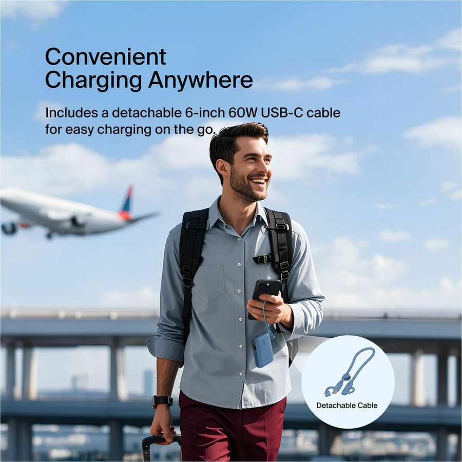 Belkin BoostCharge Power Bank 10K with Display - BPB027fqBL