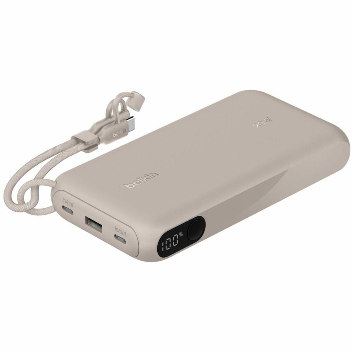 Belkin BoostCharge Power Bank 20K with Display - BPB028fqSD