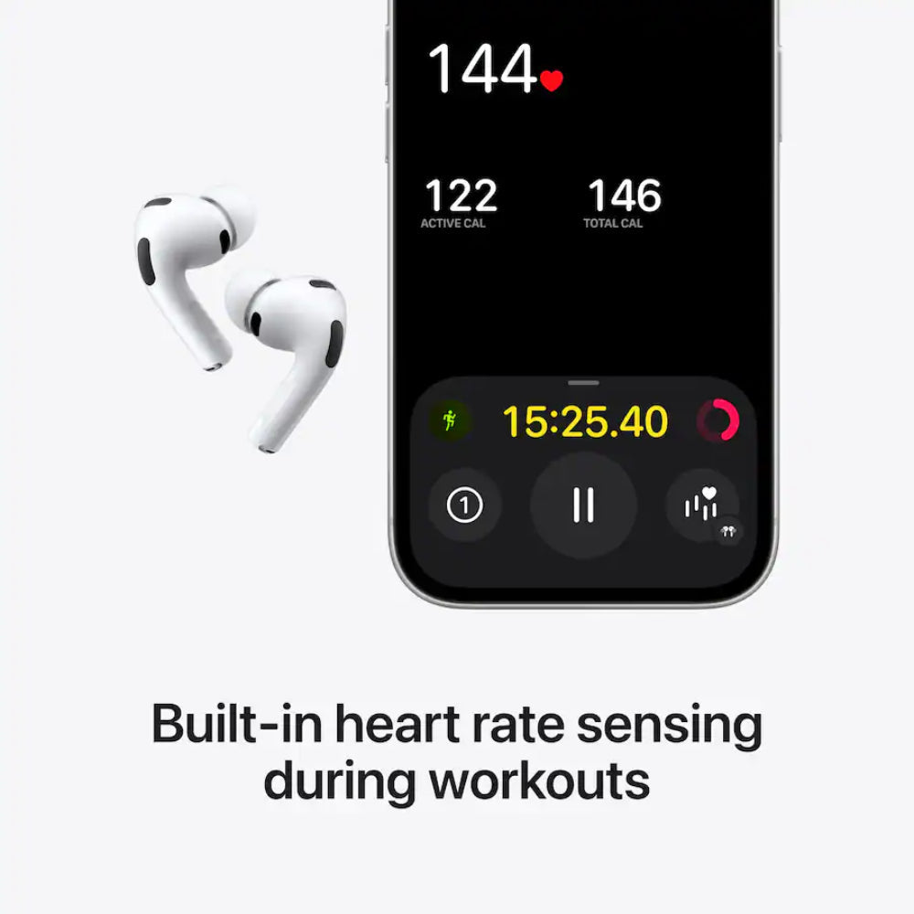 Apple AirPods Pro 3 with Active Noise Cancelling - White