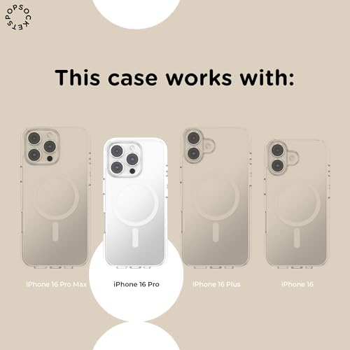 PopSockets iPhone 16 Pro Phone Case with MagSafe- Dusk