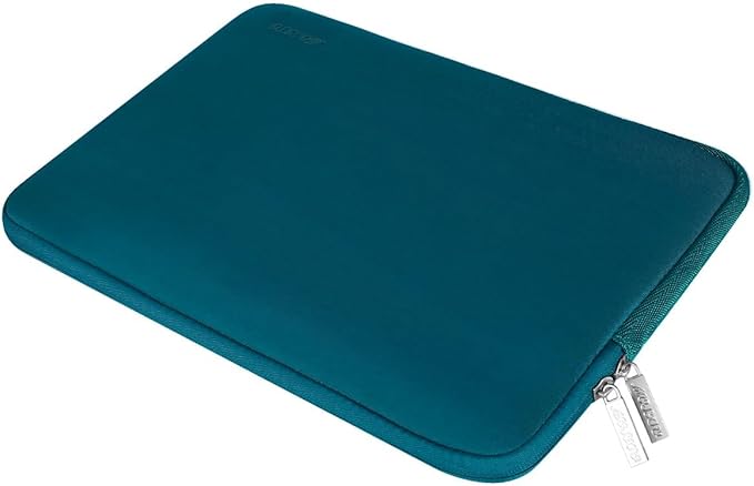 MOSISO Laptop Case 14 inch, 14 inch Laptop Sleeve Bag Compatible with HP Lenovo Dell ASUS Acer, HP Stream, Dell Latitude, Lenovo IdeaPad, Neoprene Computer Sleeve Bag with Small Case, Deep Teal