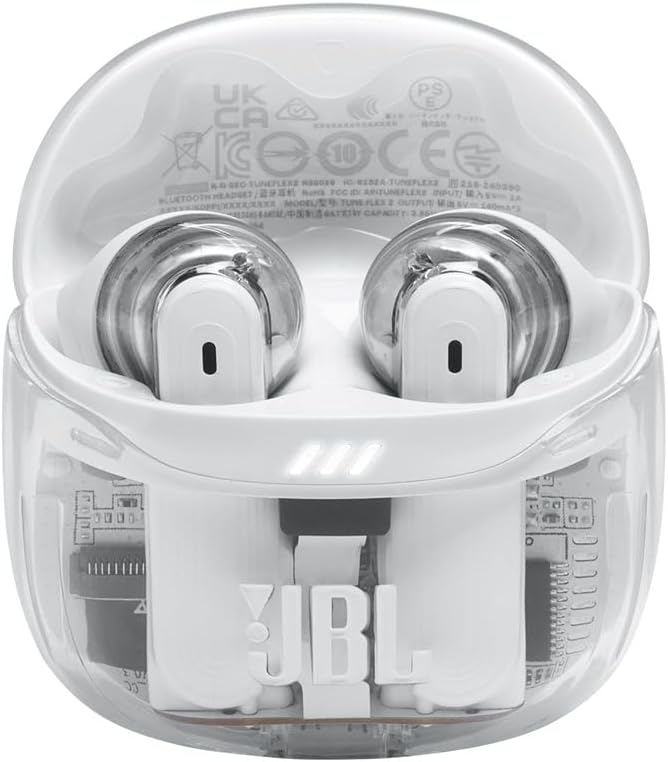 JBL Tune Flex 2 - Ghost White
