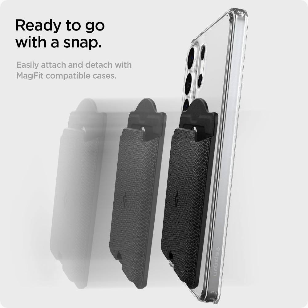 Spigen Urban Fit MagFit 3-Card Wallet