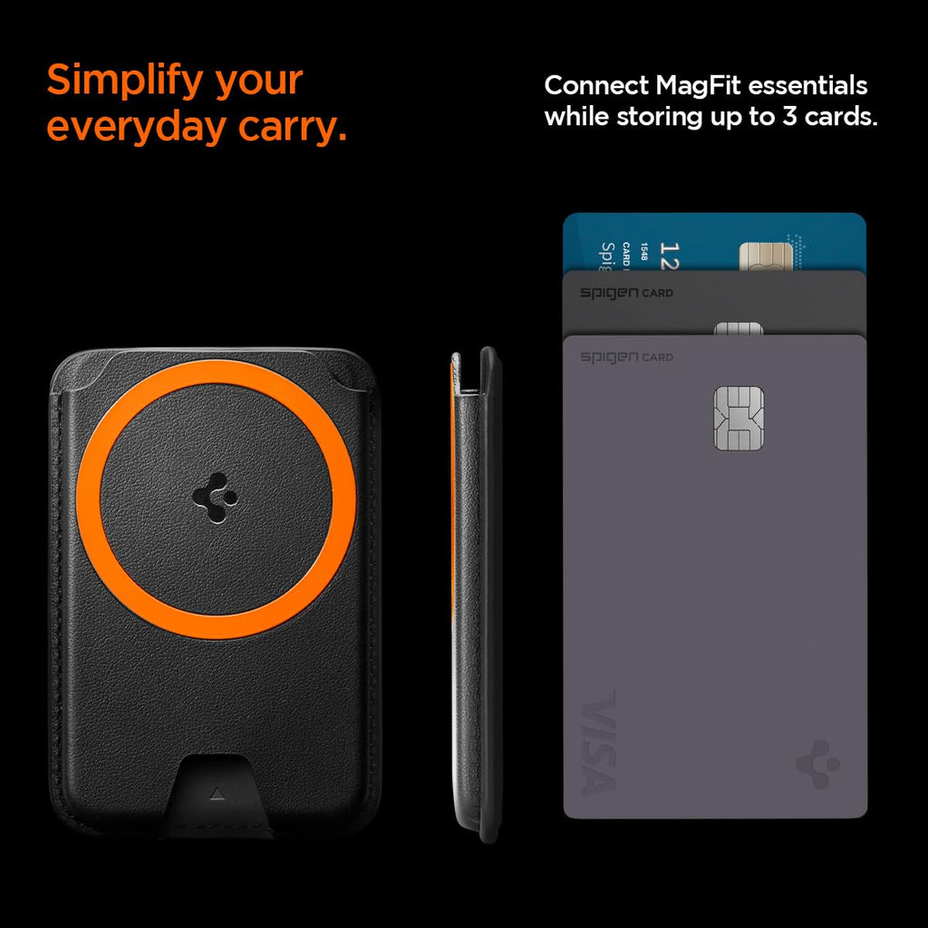 Spigen MagSafe Wallet – Valentinus MagFit+ (3-Card)