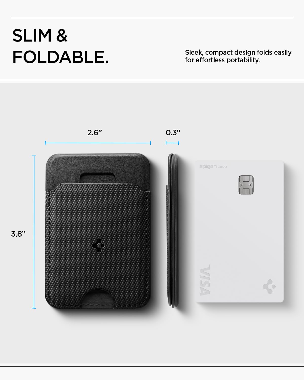 Spigen Slim Fold MagSafe Wallet Stand
