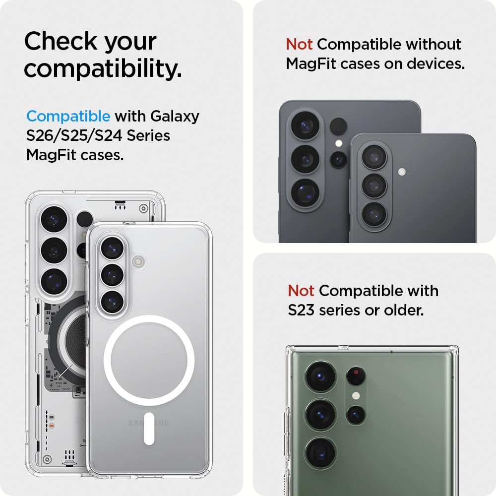 Spigen Urban Fit MagFit 3-Card Wallet