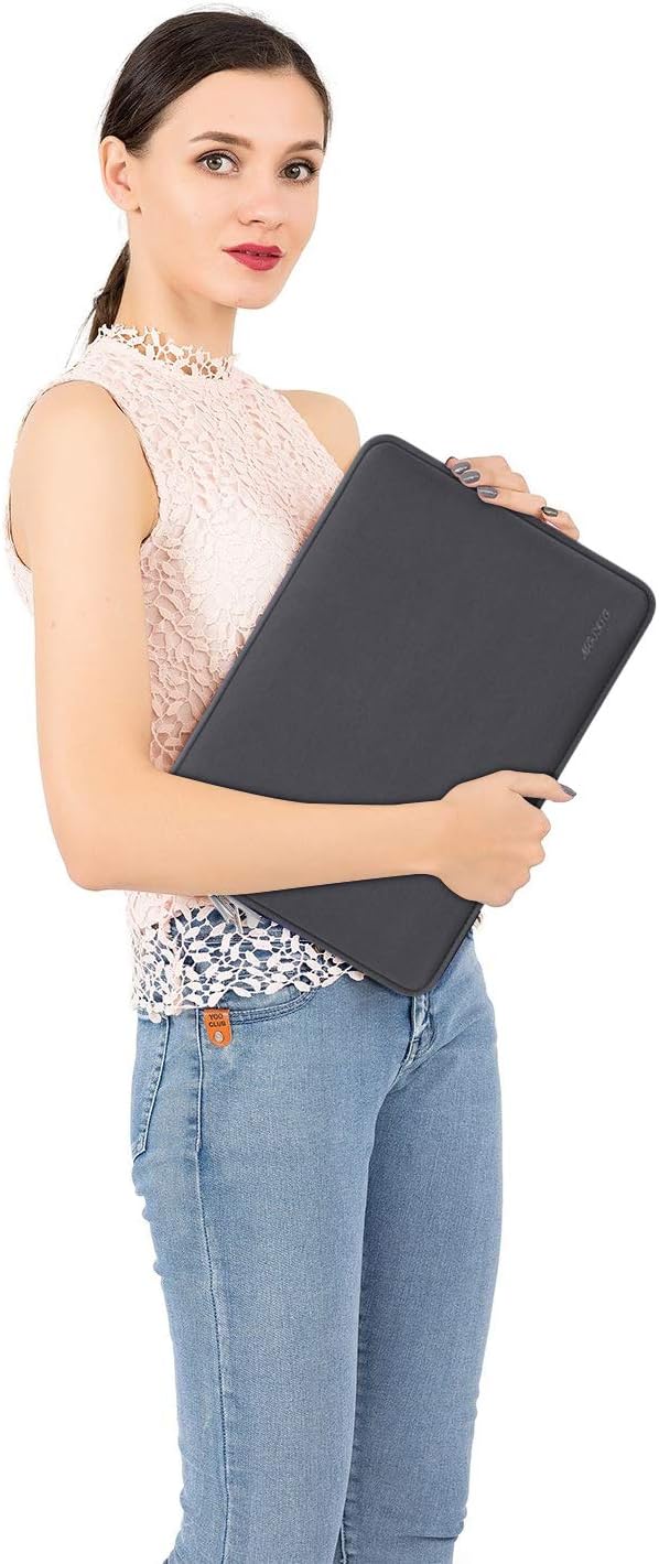 MOSISO Laptop Case 13 inch, 13 inch Laptop Sleeve Bag Compatible with MacBook Air 13 M4 M3 M2 M1 2025-2018 / Pro 13 M2 M1 2025-2016, Neoprene Computer Sleeve Bag with Small Case, Space Gray