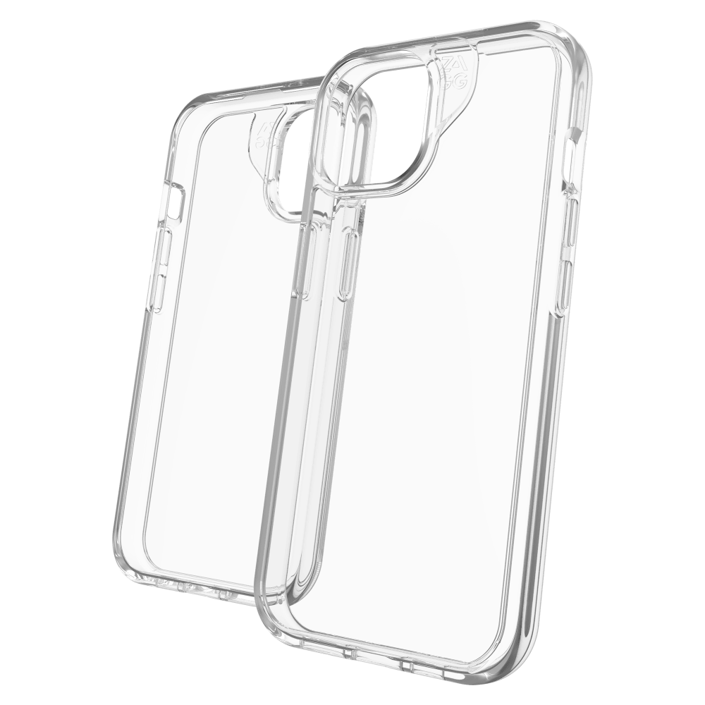 ZAGG Crystal Palace Case for Apple iPhone 17e / 16e / 15 / 14 / 13 Clear