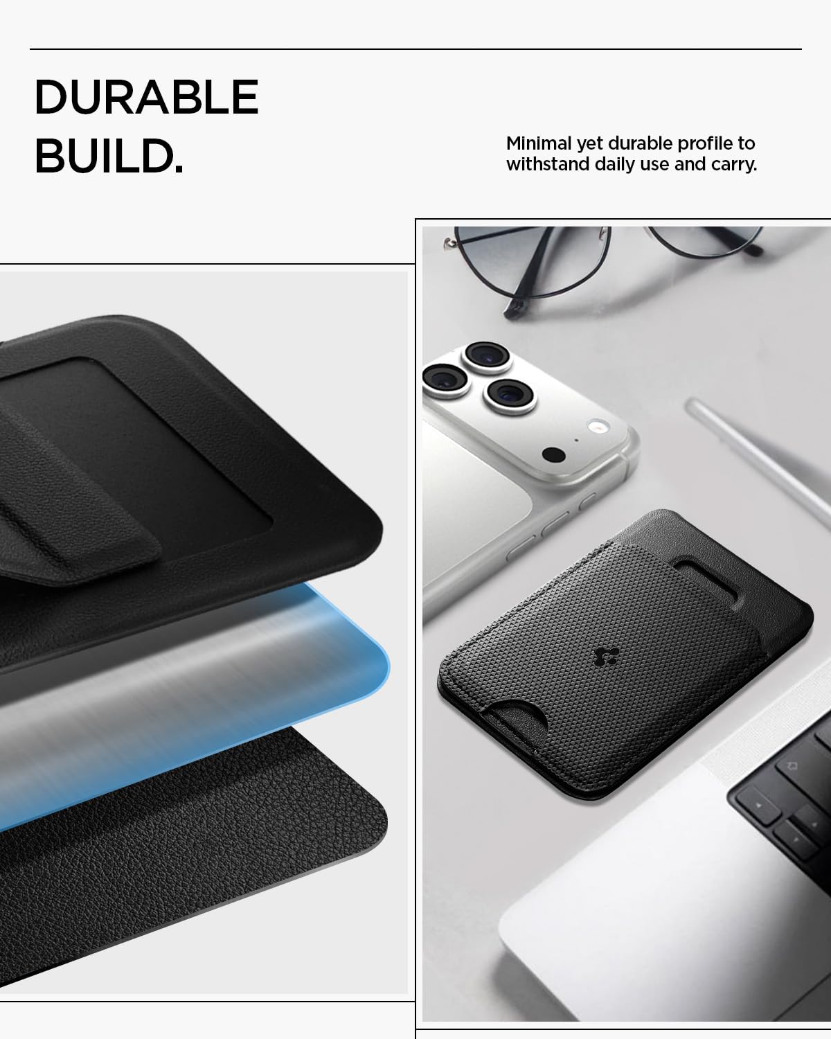 Spigen Slim Fold MagSafe Wallet Stand