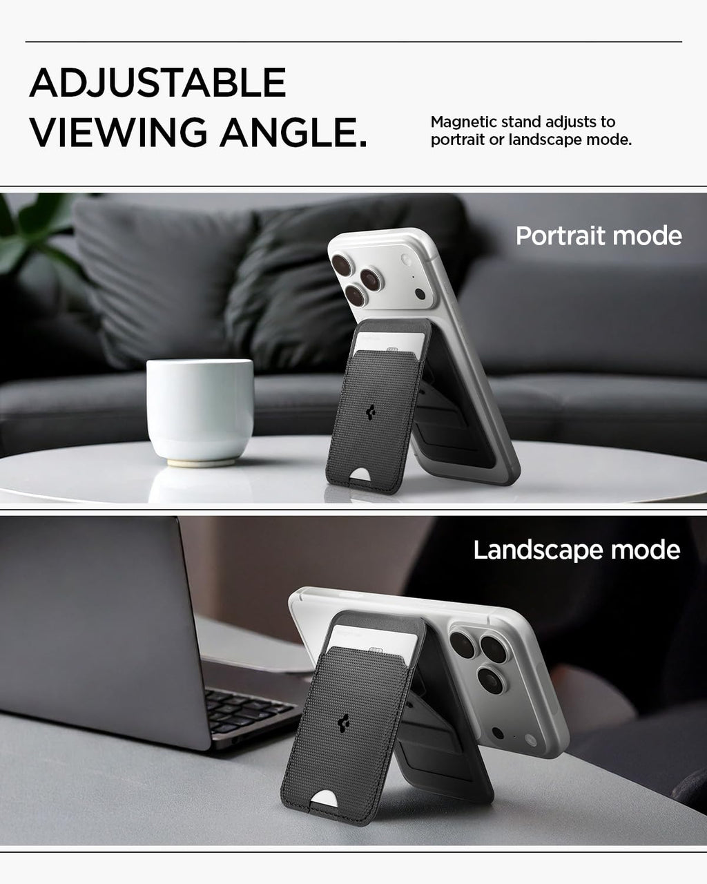Spigen Slim Fold MagSafe Wallet Stand