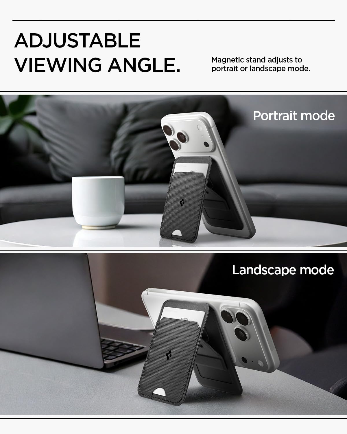 Spigen Slim Fold MagSafe Wallet Stand