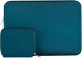 MOSISO Laptop Case 15 inch, 15 inch Laptop Sleeve Bag Compatible with MacBook Air 15 M4 A3241 M3 A3114 M2 A2941 2025 2024 2023, Dell XPS 15, Neoprene Computer Sleeve Bag with Small Case, Deep Teal