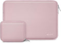MOSISO Laptop Case 18.5 inch, 18-18.5 inch Laptop Sleeve Bag Compatible with ASUS Gaming Monitor HP Dell Lenovo Notebook, Neoprene Computer Sleeve Bag with Small Case, Baby Pink