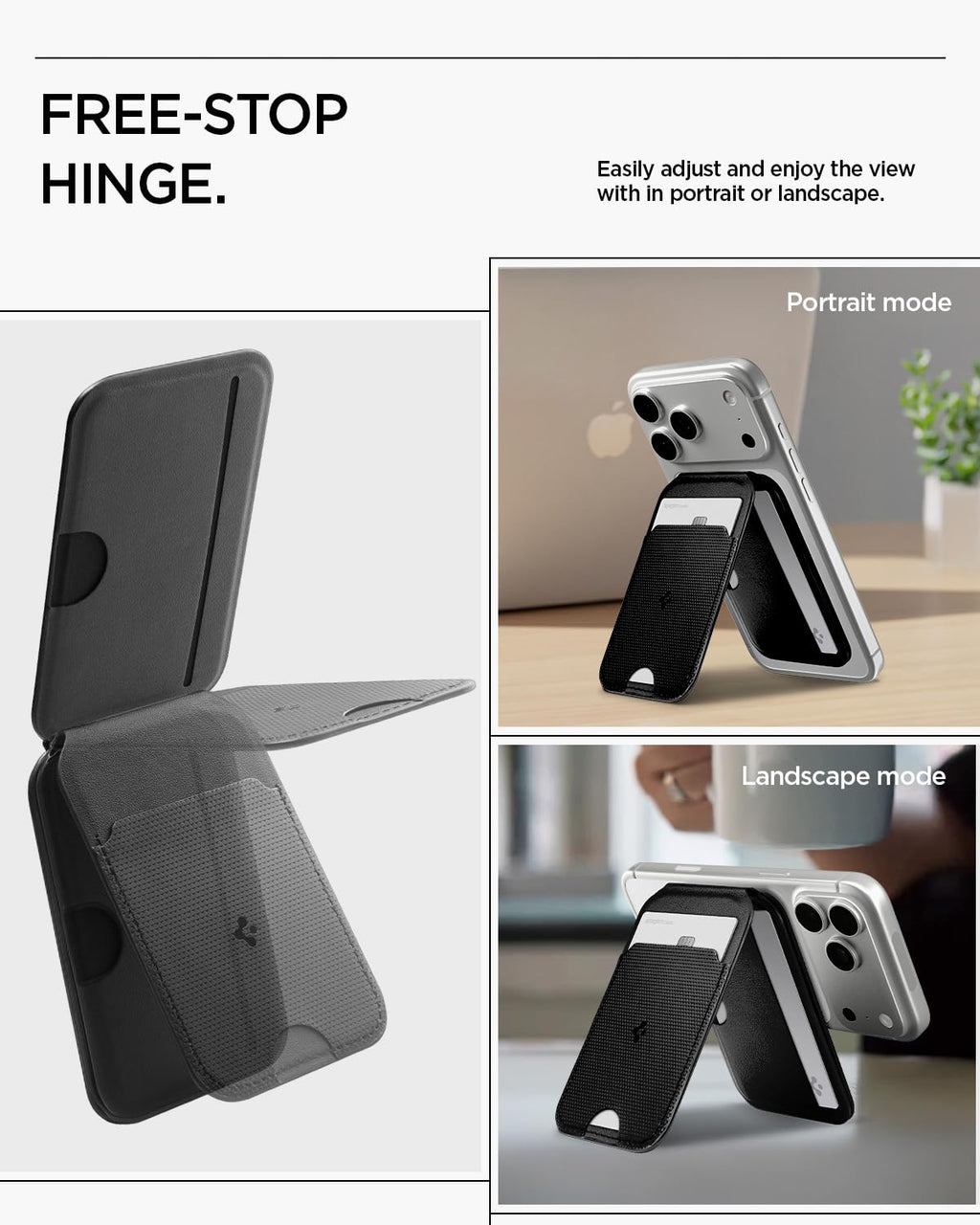 Spigen Slim Fold MagSafe Wallet Stand