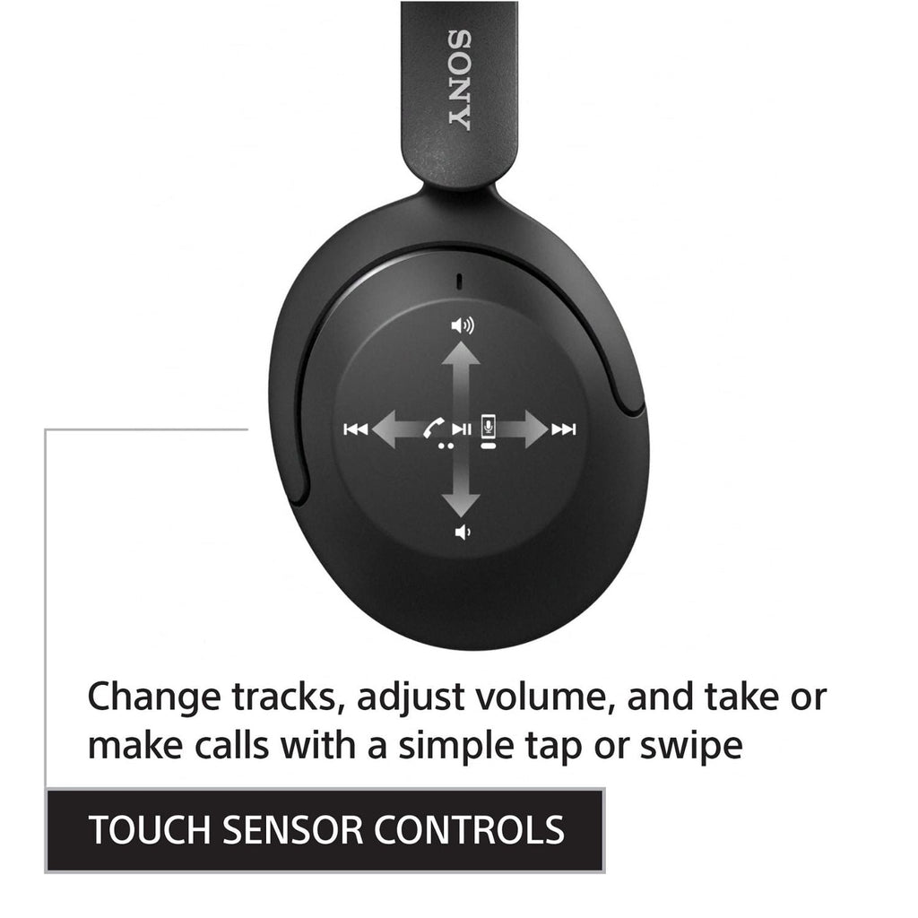 Sony WHƒ??XB910N Wireless Noise Cancelling Overƒ??Ear Headphones ƒ?? Gray ƒ?? WHƒ??XB910N/H