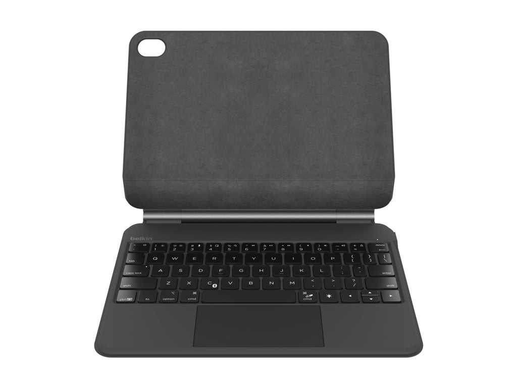 Belkin Connect Pro - Keyboard and folio case (protective case) - with magnetic stand - with trackpad - backlit - wireless - Bluetooth BBZ002TT-V3