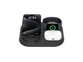Belkin - Wireless charging stand - magnetic, foldable, with Qi2 + AC power adapter - 15 Watt - Fast Charge - black WIZ029TTBK