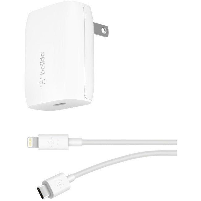 Boost Charge Usb-C Wall Charger 18W + Usb-C To Lightning Cable