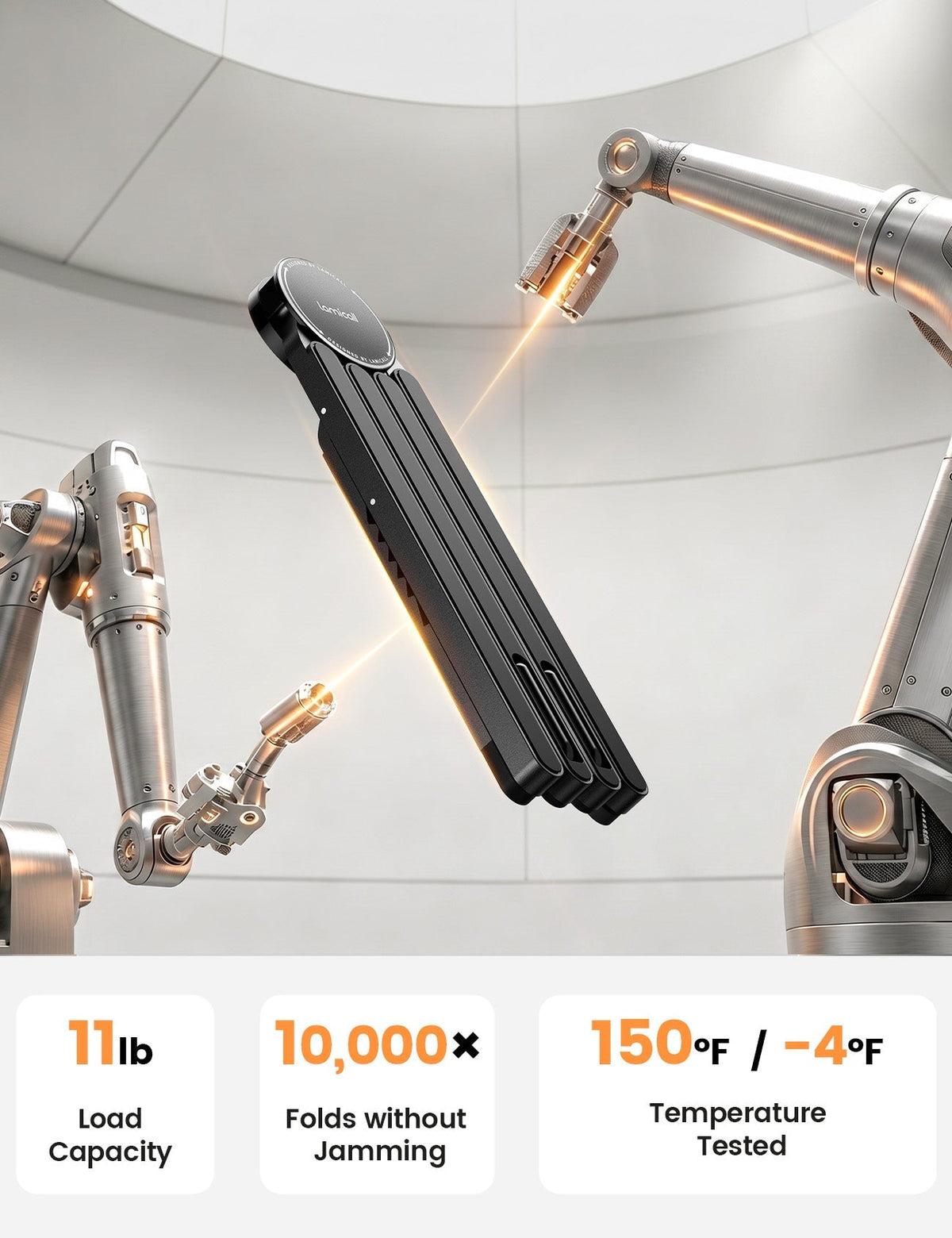 Foldable Ultra-Slim Foldable Portable Laptop Stand for Desk