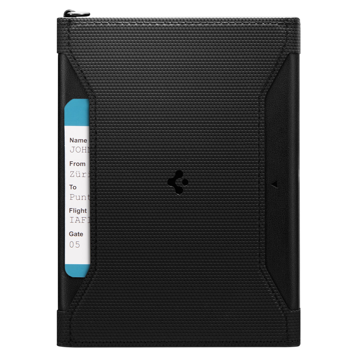 Spigen Passport Holder Case – RFID Blocking Travel Wallet with Card Slots & SIM Storage