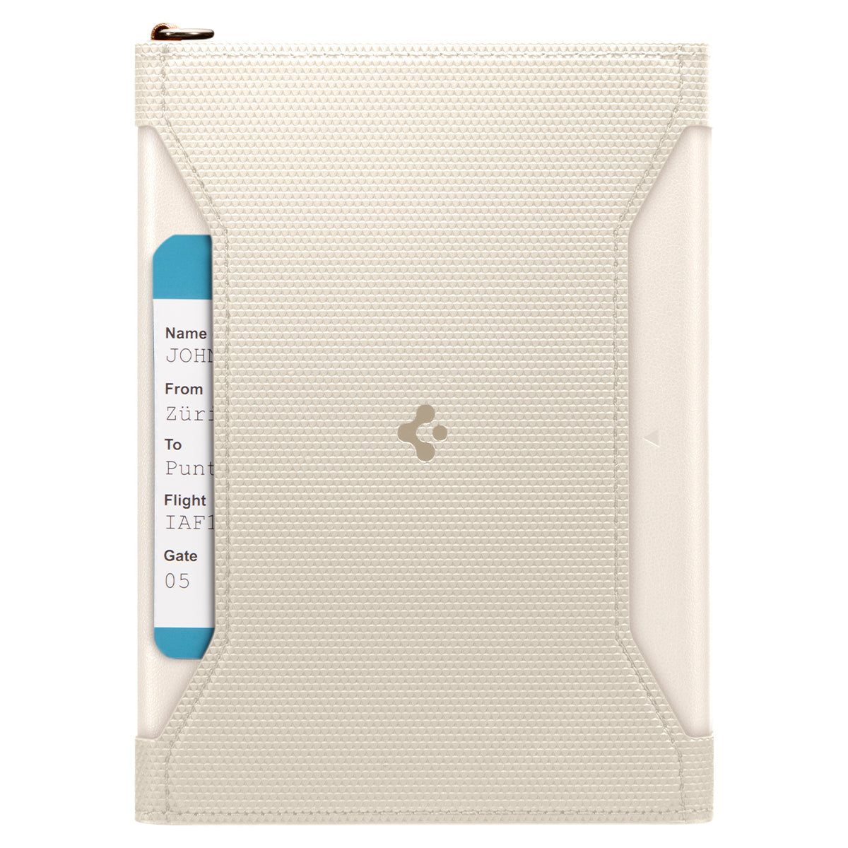 Spigen Passport Holder Case – RFID Blocking Travel Wallet with Card Slots & SIM Storage
