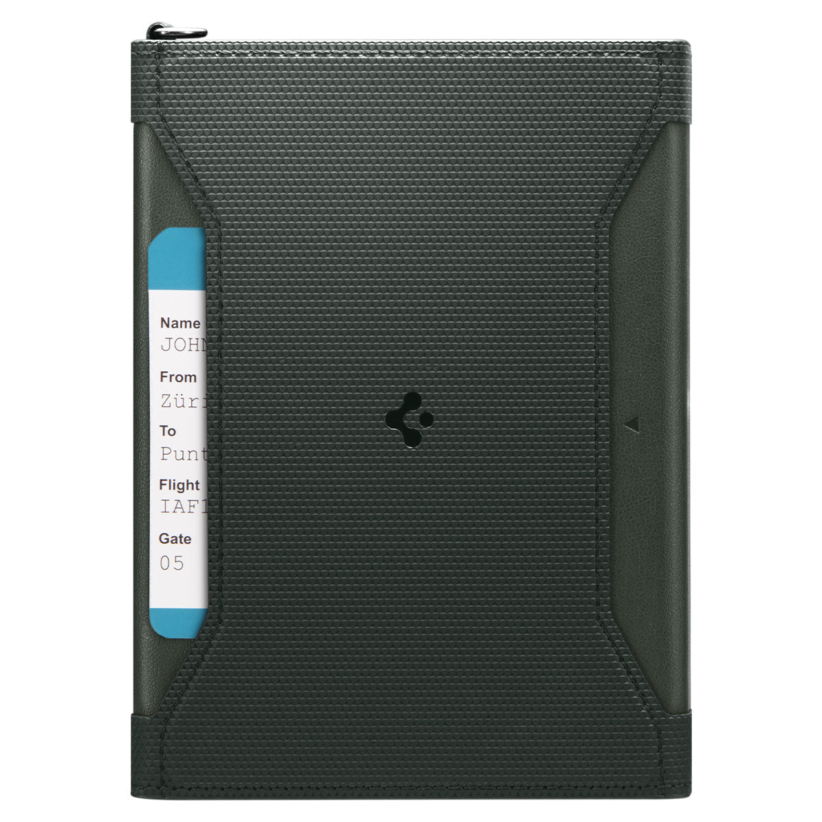 Spigen Passport Holder Case – RFID Blocking Travel Wallet with Card Slots & SIM Storage