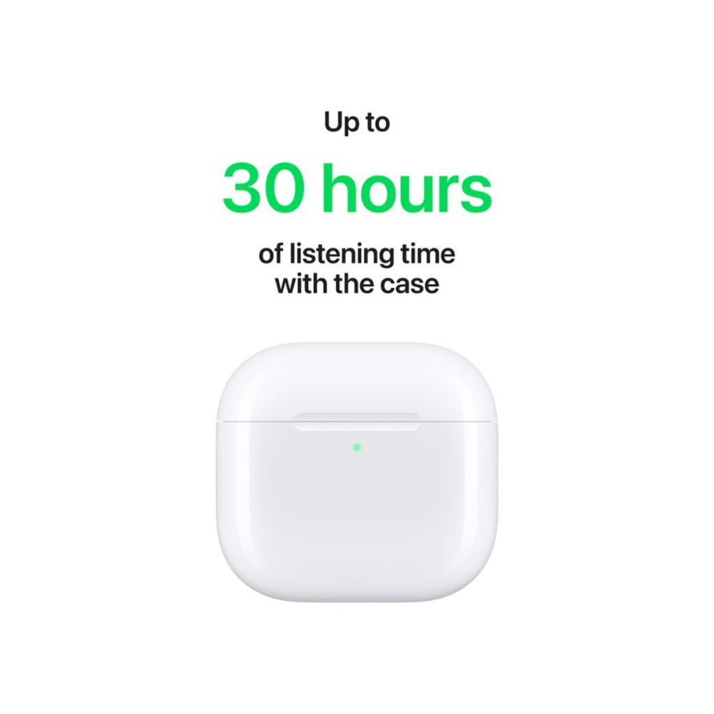 Apple - AirPods 4 with Active Noise Cancellation - White