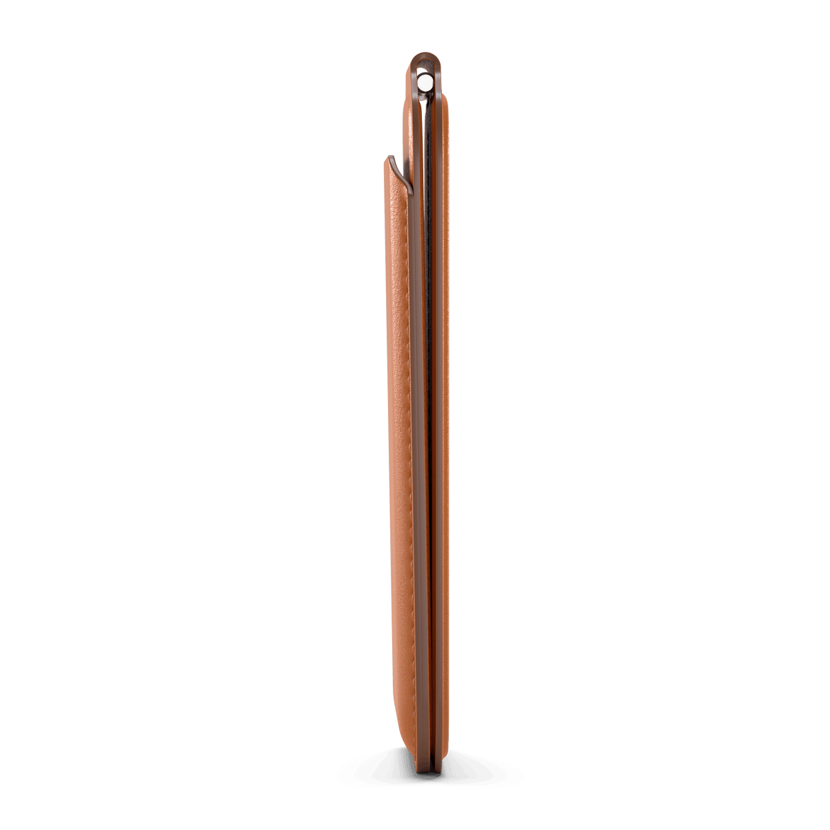 Vegan-Leather Magnetic Wallet Stand