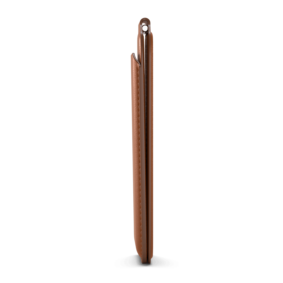Vegan-Leather Magnetic Wallet Stand